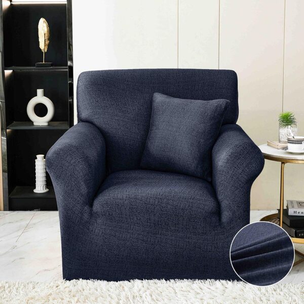 Set Husa Elastica pentru Fotoliu + Fata de Perna, Marime Universala