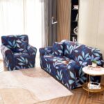 Set Husa Elastica pentru Canapea 2 Locuri + Fata de Perna