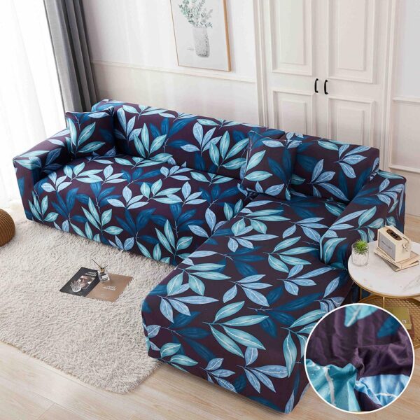 Set Huse Elastice pentru Coltar  + 2 Fete de Perna