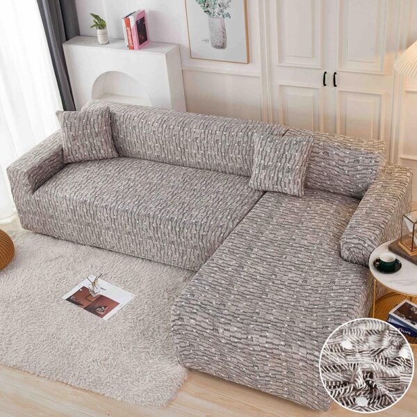 Set Huse Elastice pentru Coltar  + 2 Fete de Perna