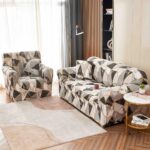 Set Husa Elastica pentru Canapea 3 Locuri + Fata de Perna