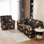 Set Husa Elastica pentru Canapea 3 Locuri + Fata de Perna