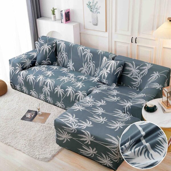 Set Huse Elastice pentru Coltar  + 2 Fete de Perna