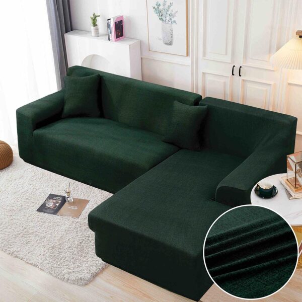 Set Huse Elastice pentru Coltar  + 2 Fete de Perna