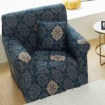 Set Husa Elastica pentru Fotoliu + Fata de Perna, Marime Universala