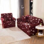 Set Husa Elastica pentru Canapea 2 Locuri + Fata de Perna