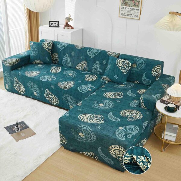 Set Huse Elastice pentru Coltar  + 2 Fete de Perna