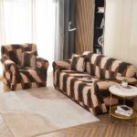Set Husa Elastica pentru Canapea 2 Locuri + Fata de Perna