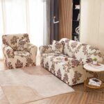Set Husa Elastica pentru Canapea 2 Locuri + Fata de Perna