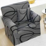 Set Husa Elastica pentru Fotoliu + Fata de Perna, Marime Universala