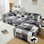 Set Huse Elastice pentru Coltar  + 2 Fete de Perna
