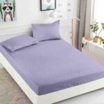 Husa Pat Dublu cu elastic cu 2 fete de perna, tesaturaTip Finet JOJHP89