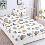 Husa Pat Dublu cu elastic cu 2 fete de perna, tesaturaTip Finet JOJHP77