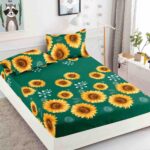 Husa Pat Dublu cu elastic cu 2 fete de perna, tesaturaTip Finet JOJHP79