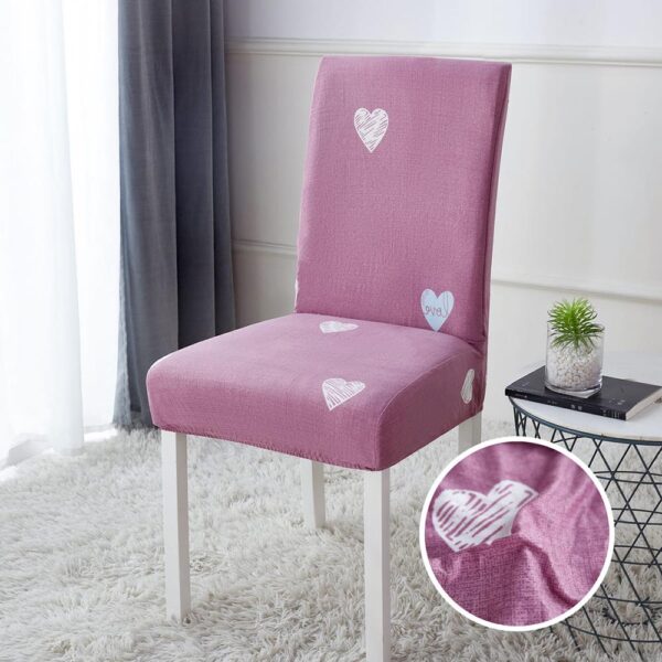 Set Huse Scaune, 6 Piese, cu Elastic HS4JH-013