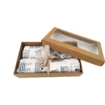 Set scutece muselina din bumbac organic - Alb + Ursuleti - imagine 3