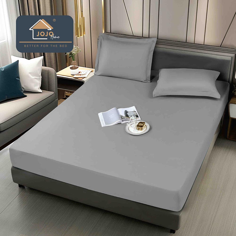 JOHI16008-1.jpg Husă pat impermeabilă cu elastic 160×200 + 2 fețe pernă JOHI16008 - imagine 1