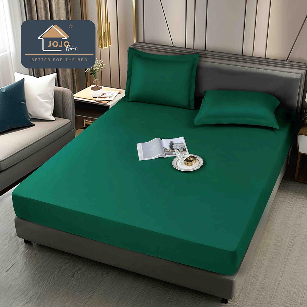 JOHI18009-1.jpg Husă pat impermeabilă cu elastic 180×200 + 2 fețe pernă JOHI18009 - imagine 1