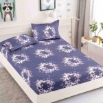 Husa Pat Dublu cu elastic cu 2 fete de perna, tesaturaTip Finet JOJHP05