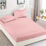 Husa Pat Dublu cu elastic cu 2 fete de perna, tesaturaTip Finet JOJHP40