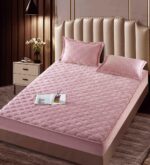 Husă Pat tip Topper cu elastic + 2 fețe de pernă 140x200 cm JOJTC14005 - imagine 3