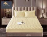 Husă Pat tip Topper cu elastic + 2 fețe de pernă 140x200 cm JOJTC14007