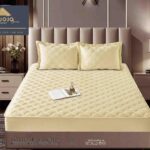 Husă Pat tip Topper cu elastic + 2 fețe de pernă 140x200 cm JOJTC14007