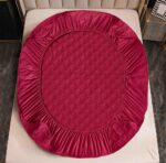 Husă Pat tip Topper cu elastic + 2 fețe de pernă 140x200 cm JOJTC14009 - imagine 4