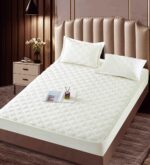 Husă Pat tip Topper cu elastic + 2 fețe de pernă 140x200 cm JOJTC14012 - imagine 2