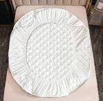 Husă Pat tip Topper cu elastic + 2 fețe de pernă 140x200 cm JOJTC14012 - imagine 4