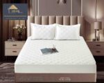 Husă Pat tip Topper cu elastic + 2 fețe de pernă 140x200 cm JOJTC14012