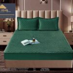 Husă Pat tip Topper cu elastic + 2 fețe de pernă 160x200 cm  JOJTC16001