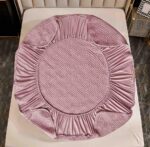 Husă Pat tip Topper cu elastic + 2 fețe de pernă 160x200 cm JOJTC16005 - imagine 3