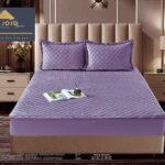 Husă Pat tip Topper cu elastic + 2 fețe de pernă 160x200 cm JOJTC16006