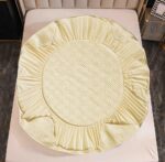 Husă Pat tip Topper cu elastic + 2 fețe de pernă 160x200 cm JOJTC16007 - imagine 3