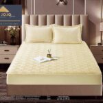 Husă Pat tip Topper cu elastic + 2 fețe de pernă 160x200 cm JOJTC16007
