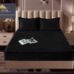 Husă Pat tip Topper cu elastic + 2 fețe de pernă 160x200 cm JOJTC16008