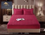 Husă Pat tip Topper cu elastic + 2 fețe de pernă 160x200 cm JOJTC16009