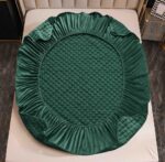 Husă Pat tip Topper cu elastic + 2 fețe de pernă 180x200 cm JOJTC18001 - imagine 3