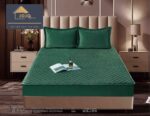 Husă Pat tip Topper cu elastic + 2 fețe de pernă 180x200 cm JOJTC18001