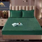 Husă Pat tip Topper cu elastic + 2 fețe de pernă 180x200 cm JOJTC18001