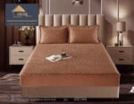 Husă Pat tip Topper cu elastic + 2 fețe de pernă 180x200 cm JOJTC18002
