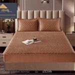 Husă Pat tip Topper cu elastic + 2 fețe de pernă 180x200 cm JOJTC18002