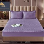 Husă Pat tip Topper cu elastic + 2 fețe de pernă 180x200 cm JOJTC18006