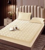 Husă Pat tip Topper cu elastic + 2 fețe de pernă 180x200 cm JOJTC18007 - imagine 2