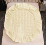 Husă Pat tip Topper cu elastic + 2 fețe de pernă 180x200 cm JOJTC18007 - imagine 3