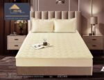 Husă Pat tip Topper cu elastic + 2 fețe de pernă 180x200 cm JOJTC18007
