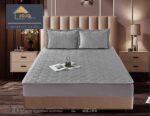 Husă Pat tip Topper cu elastic + 2 fețe de pernă 180x200 cm JOJTC18011