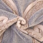 Set lenjerie cocolino pufoasa, cu elastic, pat 2 persoane, 4 piese - imagine 3