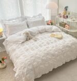 Lenjerie Creponata , Pat Dublu , 6 Piese JOLFCRP01 - imagine 2